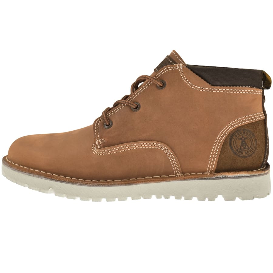 Barbour Bedrock Derby Shoes Brown